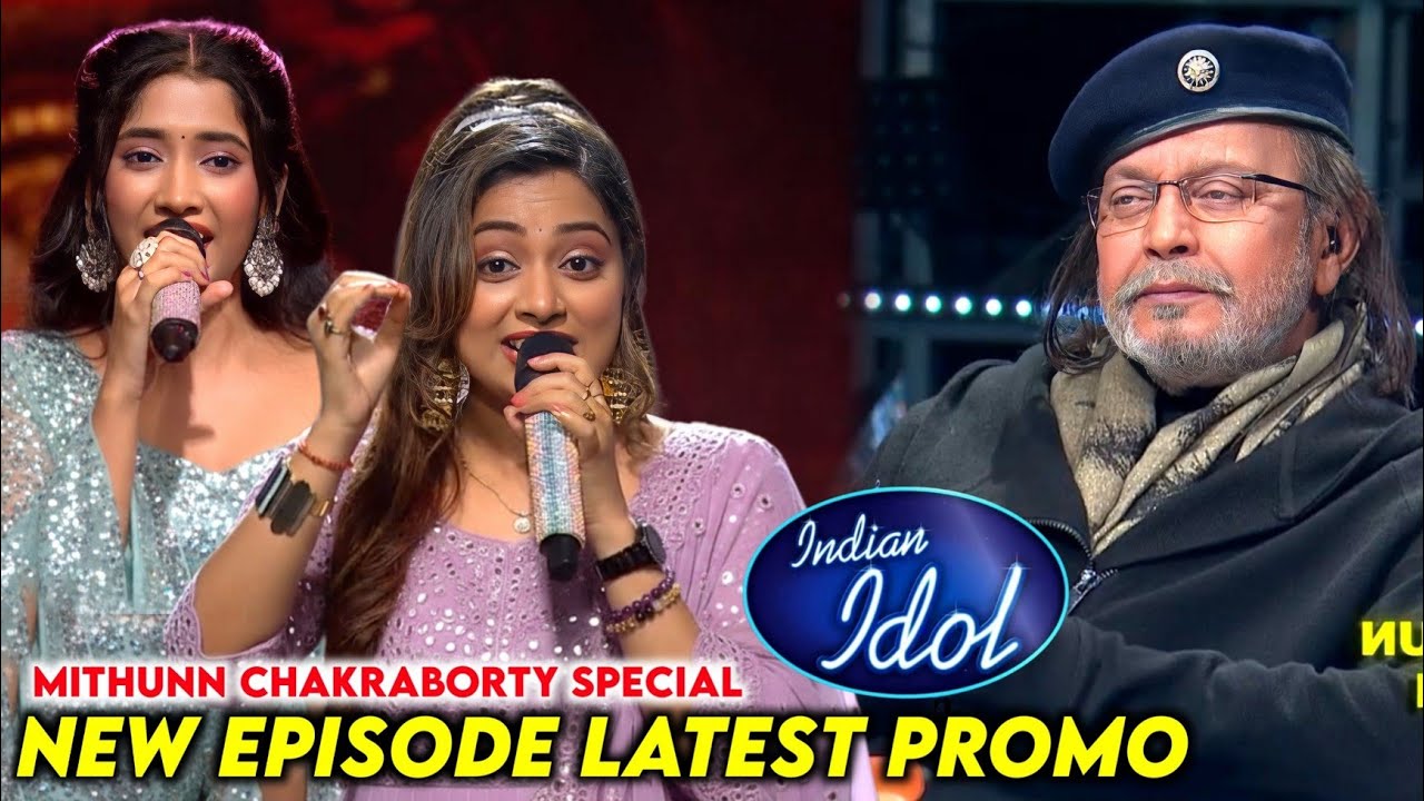 Indian Idol Season 16 New Episode Mithun Chakraborty With Jyotirmayee Promo | Indian Idol 2025