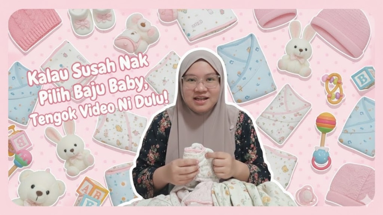 Kalau Susah Nak Pilih Baju Baby, Tengok Video Ni Dulu!
