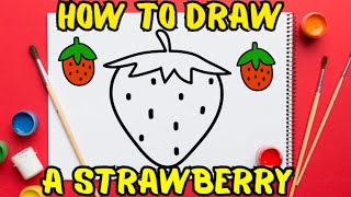 Strawberry 🍓Drawing | Coloring for Kids and Toddlers 🍓