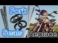 How to replace fork seals and oil