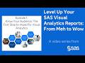 Know Your Audience: The First Step to Impactful Visual Analytics | From Meh to Wow Ep. 1