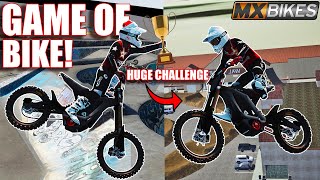 GAME OF BIKE ON THE NEW SURRON V2 BUT WE ADDED A HUGE TWIST... (MXBIKES)