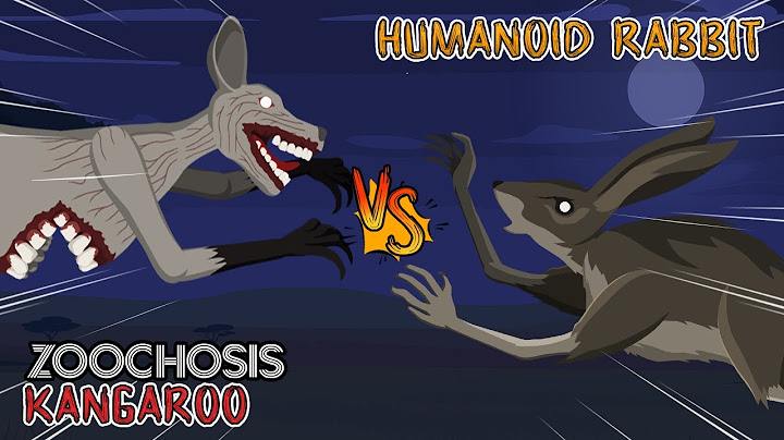 Zoochosis Kangaroo vs Humanoid Rabbit | Monster Animation