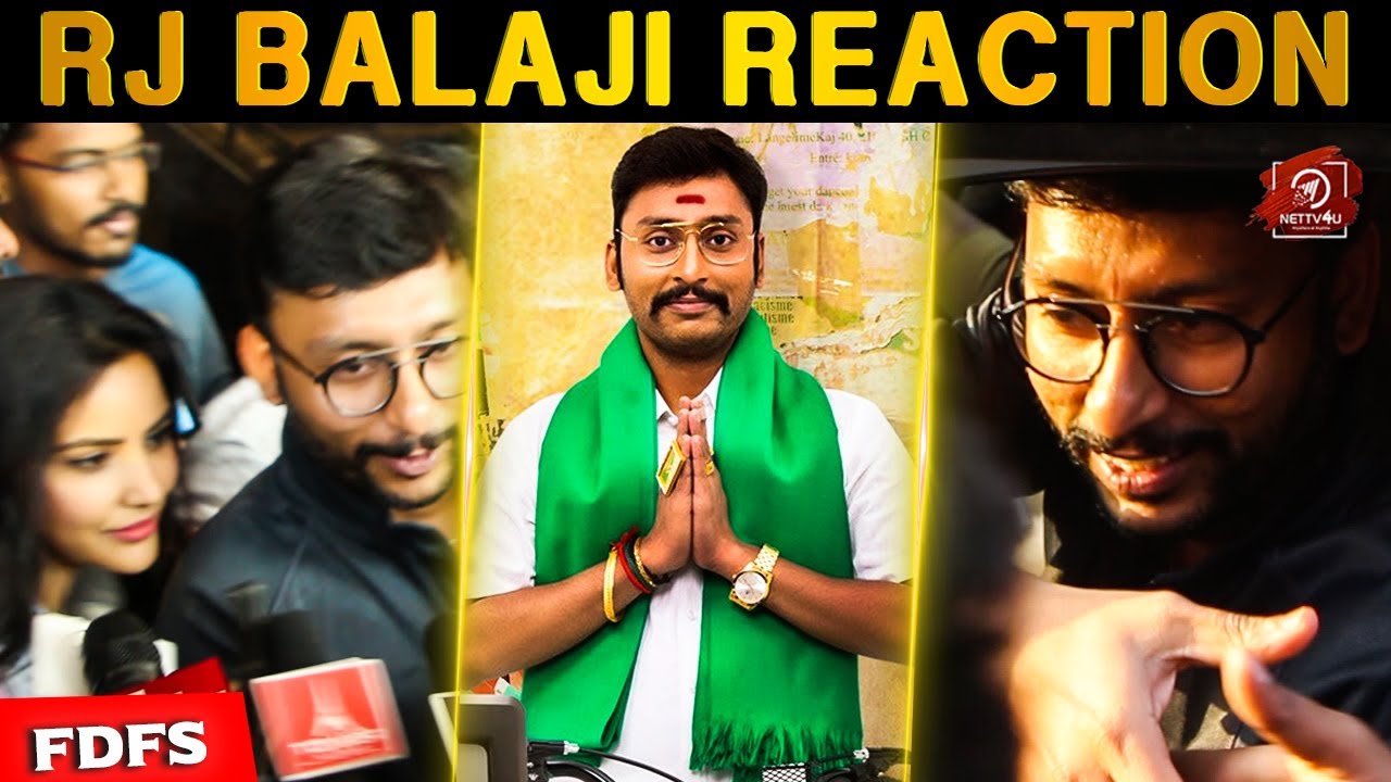 Rj Balaji Reaction On LKG FDFS | Priya Anand | Nanjil Sampath | Nettv4u