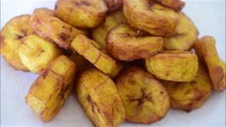 #Cuisinettementvôtre : Recette de Banane Plantain Frit - Afrique - Fried Plantain