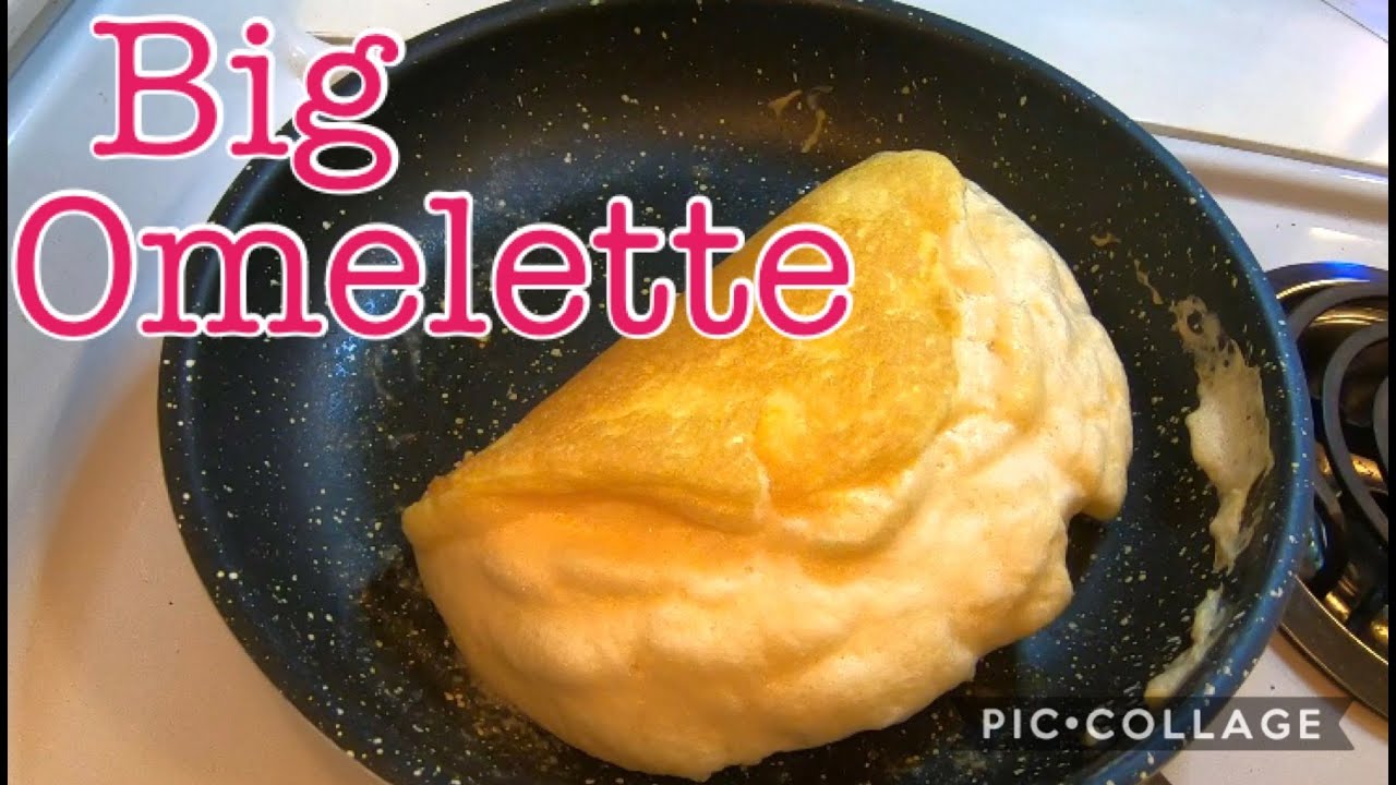 Super fluffy omelette - YouTube
