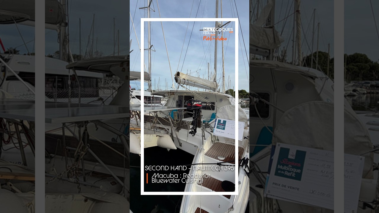⁣SECOND-HAND - Nautitech 395 | Multihulls World