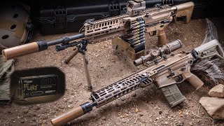 US Army XM5, XM250 Rifles and 6.8mm hybrid ammo