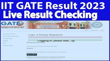 IIT GATE 2023 Result IIT GATE  Result 2023 GATE Result 2023