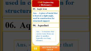 Civil (Engg) – 03 // Dictionary // Civil Engineering // Measurement//Unit weight of engineering
