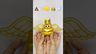 💩+✨🟡+👑+🪽이모지 믹스(Emoji Mixing) #실리콘테이프