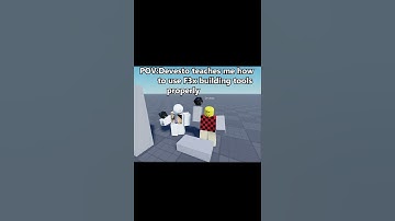 POV : Devesto teaches me how to use F3x tool properly  #roblox #robloxanimation #dieofdeath