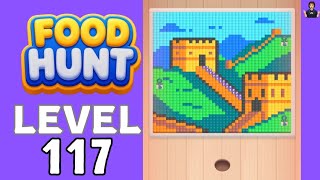 Food Hunt Pixel Puzzle Level 117 Full Walkthrough Solution