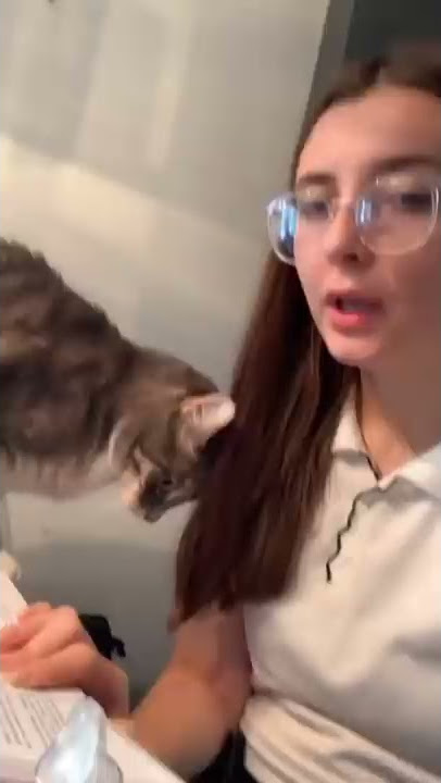 Mom Surprises Cat with Retaliation Bite || ViralHog