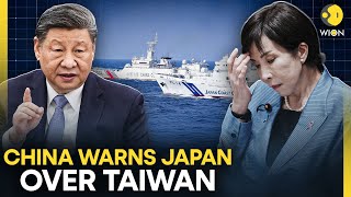 China-Japan Showdown LIVE: Explosive Taiwan Clash Spirals; Airlines, Films Caught In Fallout | WION