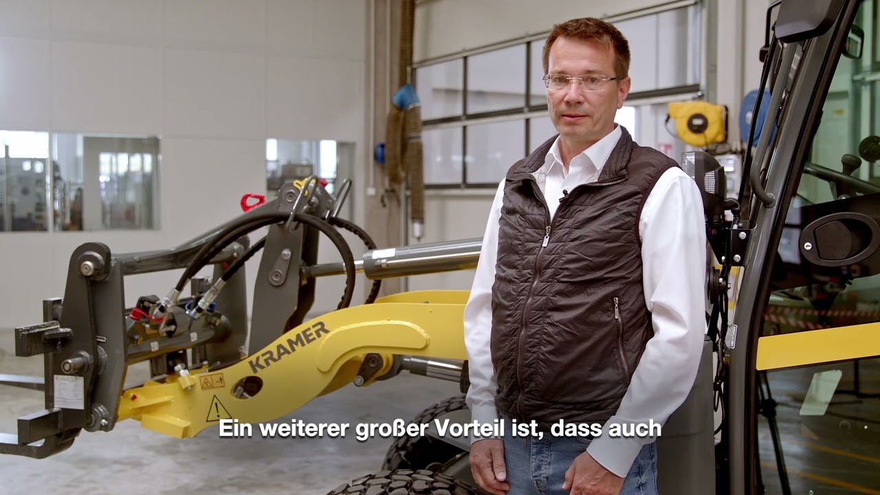 Kramer Radlader 5045: Gigantische Leistung, leicht transportiert