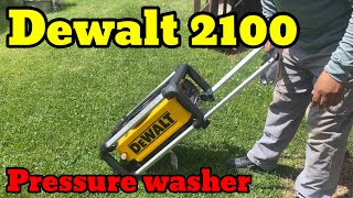 Dewalt 2100 psi pressure washer