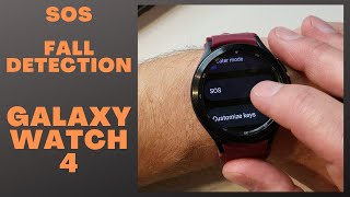 Galaxy Watch 4 - SOS and Fall Detection