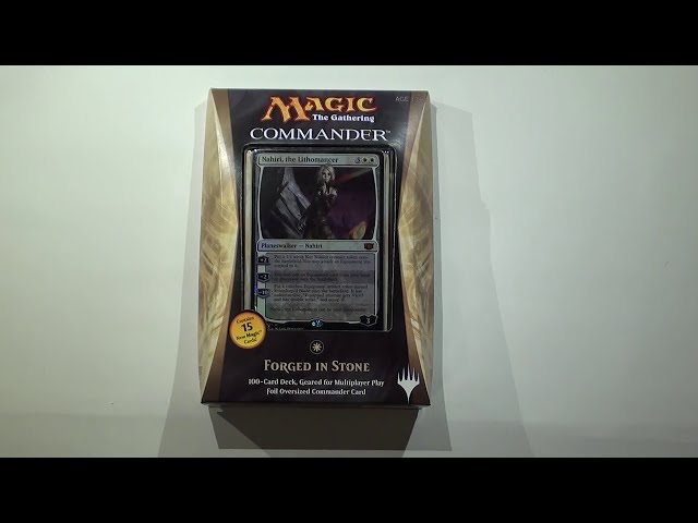 mtg commander deck forged in stone Commander 2014 C14 Decks