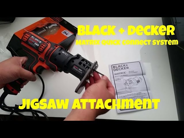 Black & Decker Matrix Quick-Connect Recprocating Saw Attachment