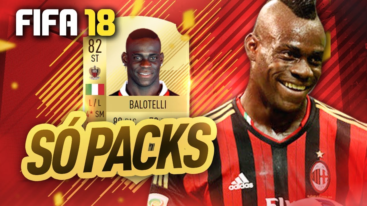 fifa ultimate team 18 OLHA A CAVADINHA DO BALOTELLI - FIFA 18 ULTIMATE TEAM - !!!!! 😱😱😱 EP #02