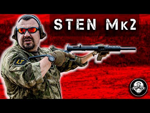 Видео: Пистолет-пулемет STEN Mk2 – как из ЭТОГО вообще стрелять? Самое массовое оружие Второй Мировой!