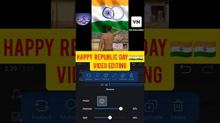Happy republic day video editing॥VN application #trending #vnvideoeditor #pathan #patna #shorts screenshot 2