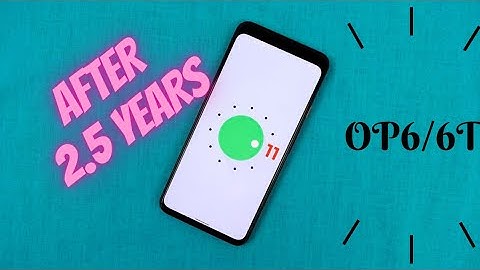 Oneplus 6 review after 2.5 years |Android 11 update | Still best in 2021?