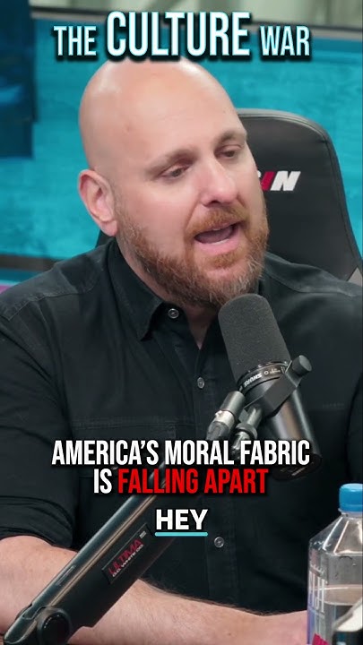 America's Moral Fabric Is FALLING APART - YouTube