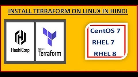 How to install terraform in Linux | Terraform installation in  Hindi  | Terraform Lec2
