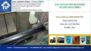 HDPE PIPE 1.5  Inch or 50 mm, PN6, PE80