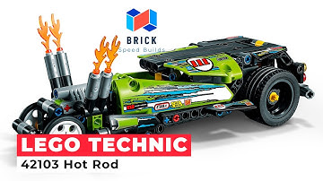 LEGO Technic 42103 Hot Rod Speed Build
