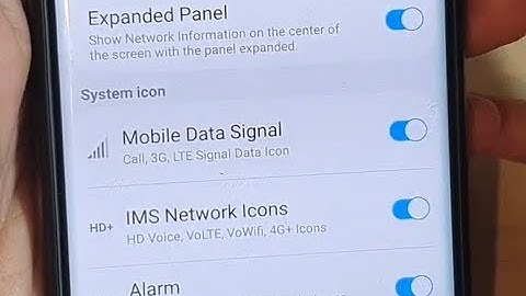 Galaxy S9 / S9+: How to Show / Hide Mobile Data Signal on Status Bar With Good Lock (3G / 4G / LTE)