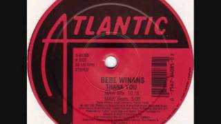 Video thumbnail of "Gospel BeBe Winans - Thank You (1997) Rare MAW 12" Inch Remix"
