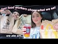 letting fast food workers chose what we eat (pt.2 drive through series)