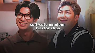 [HD] soft/cute namjoon twixtor clips