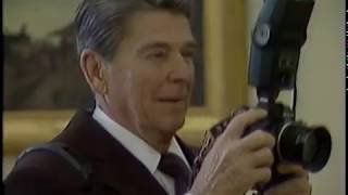 President Reagan's Farewell Photo Opportunity with Jack Kightlinger on March 29, 1985
