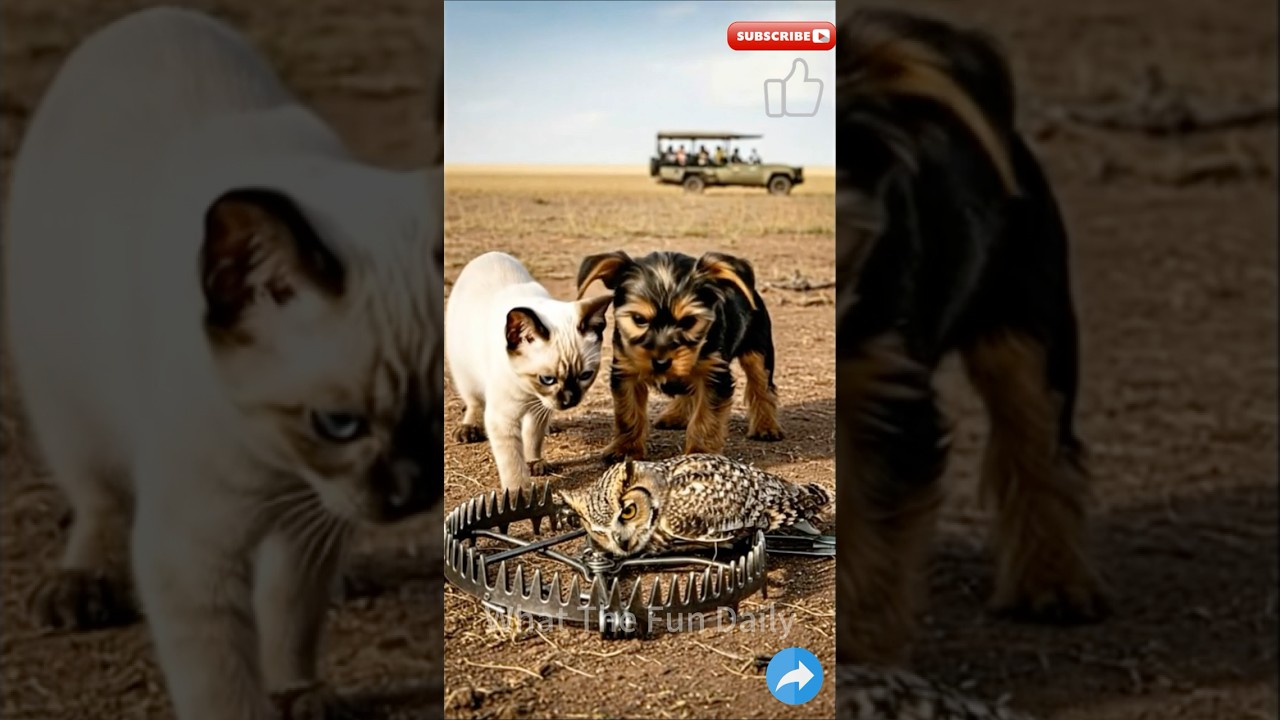 Uh oh! How to rescue the little owl? 