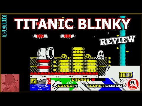 Titanic Blinky - on the ZX Spectrum 48K !! with Commentary