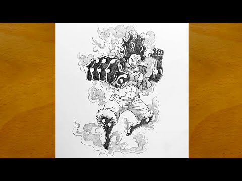 Gambar Luffy Gear 4