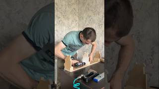 Каркас спинки для пуфа-кресла готов, дальше приступаем к обшивке #shorts #wood #мягкаямебель