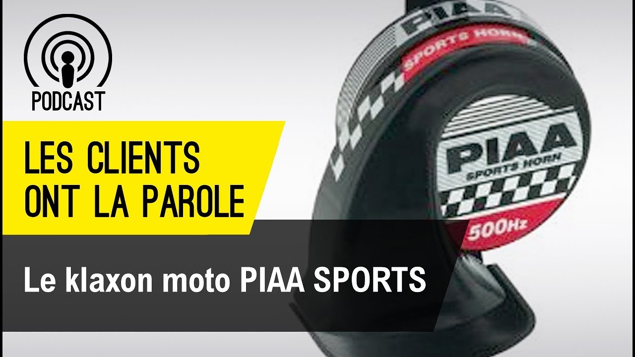 AVIS SUR LE KLAXON PIAA SPORTS 