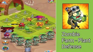MAX LEVEL in Zombie Farm - Plant Defense   Game! screenshot 2