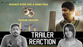 83 Official Trailer Reaction | Ranveer Singh | Kabir Khan | IN CINEMAS 24TH DEC | Unni & Viya