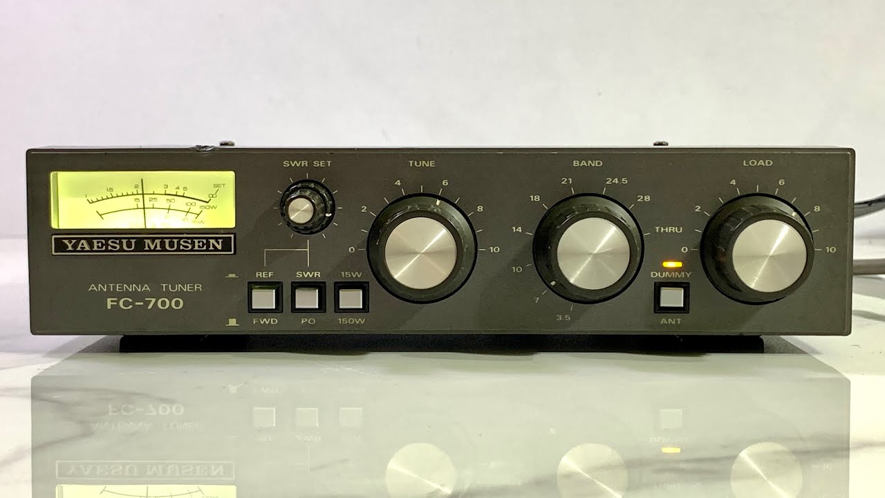 ☀️Yaesu FC-700 HF Tuner 150W☀️ - YouTube