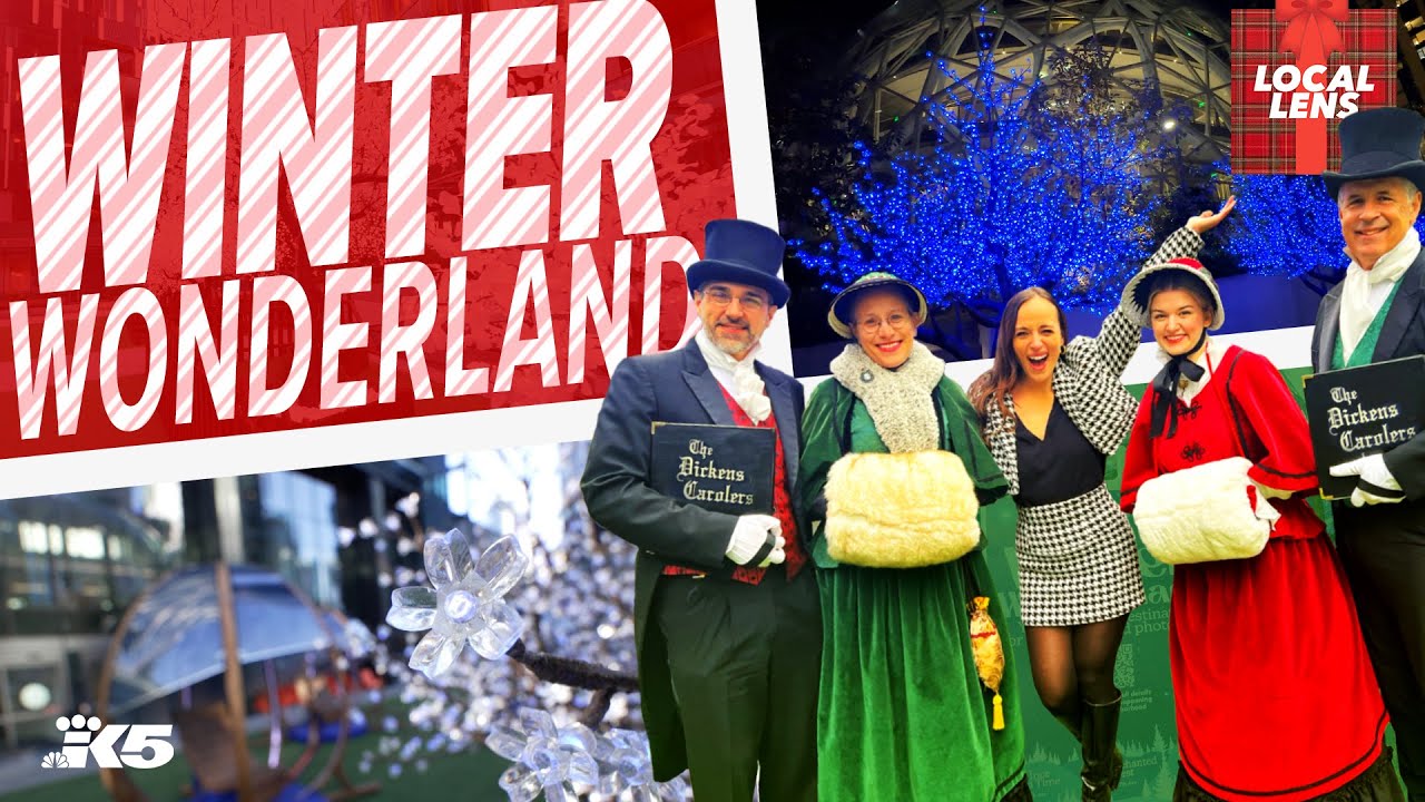 Amazon's 'Winter Wonderland' transforms SLU! | Local Lens Seattle
