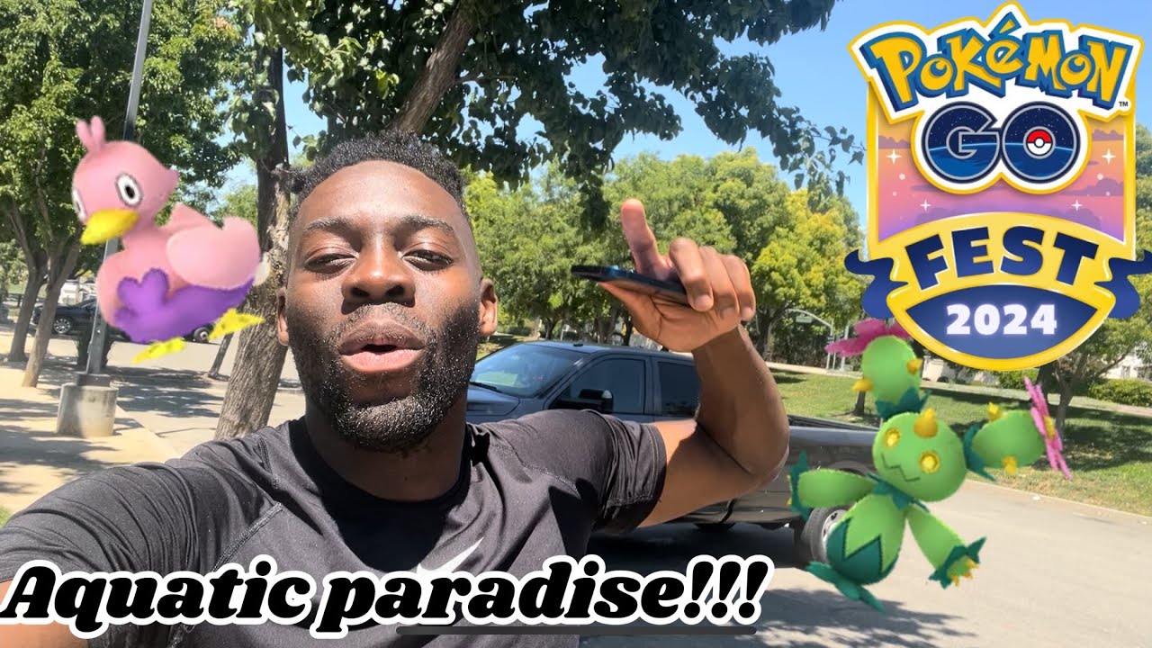 The go fest hype is coming on strong!!! Pokémon go aquatic paradise