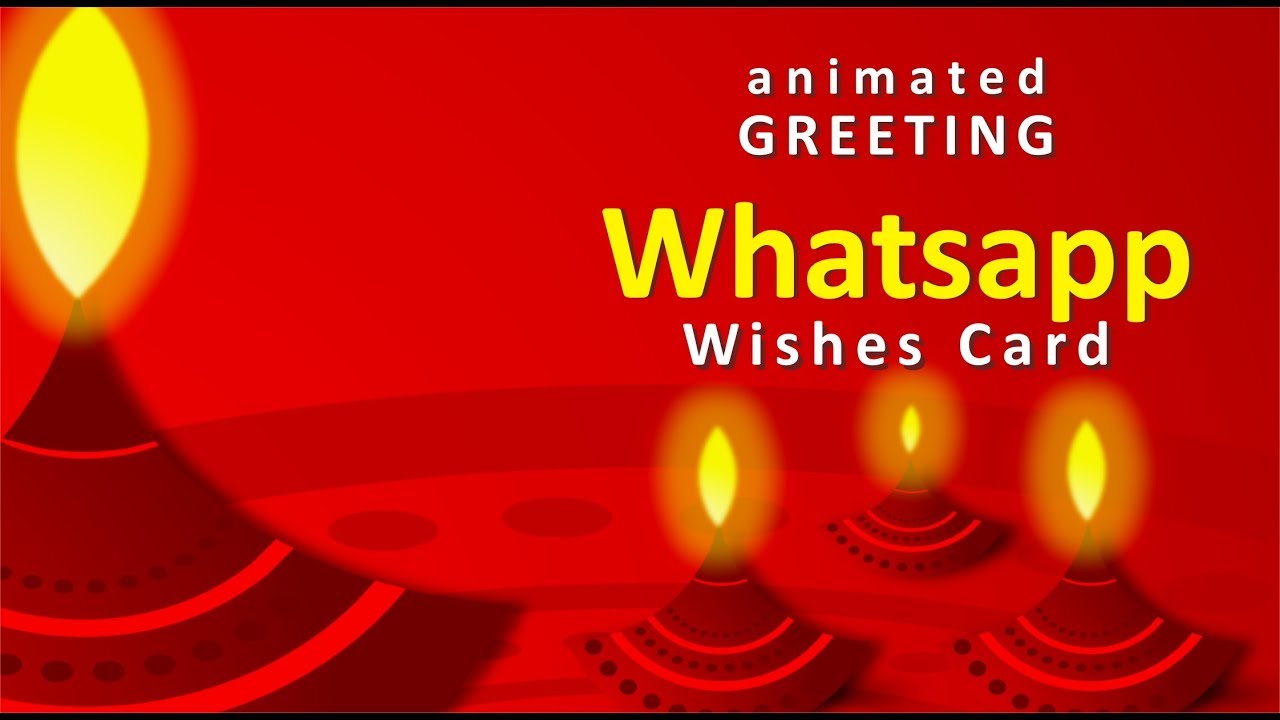 Happy Diwali Wishes Animated E-card | Whatsapp Status |  #EnjoyartbyMaheshwari - YouTube