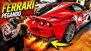 FERRARI V12 BARULHO DO MOTOR MAIS SINISTRO QUE JA ESCUTEI