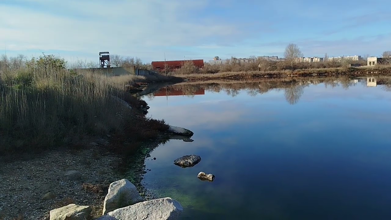 Приехал на водоем глянуть Артемию.